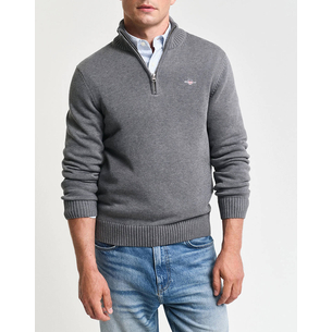 Product GANT ΠΟΥΛΟΒΕΡ ΜΜ CASUAL COTTON HALF ZIP base image