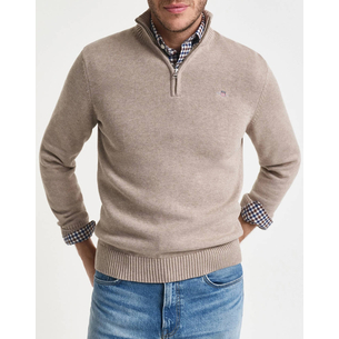 Product GANT ΠΟΥΛΟΒΕΡ ΜΜ CASUAL COTTON HALF ZIP base image
