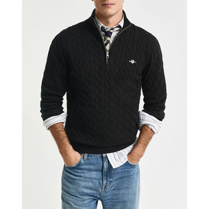 Product GANT ΠΟΥΛΟΒΕΡ ΜΜ COTTON CABLE HALF ZIP base image