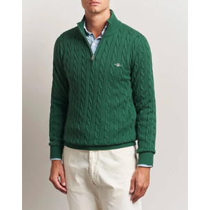 Product GANT ΠΟΥΛΟΒΕΡ ΜΜ COTTON CABLE HALF ZIP base image