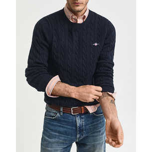 Product GANT ΠΟΥΛΟΒΕΡ ΜΜ COTTON CABLE C-NECK base image
