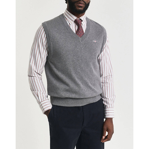 Product GANT ΠΟΥΛΟΒΕΡ ΧΜ CLASSIC COTTON VEST base image