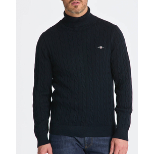 Product GANT ΠΟΥΛΟΒΕΡ ΜΜ COTTON CABLE TURTLE NECK base image