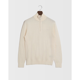 Product GANT ΠΟΥΛΟΒΕΡ ΜΜ TEXTURED COTTON MERINO HALF ZIP base image