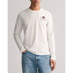 Product GANT ΜΠΛΟΥΖΑ ΜΜ REG MEDIUM ARCHIVE SHIELD LS T base image