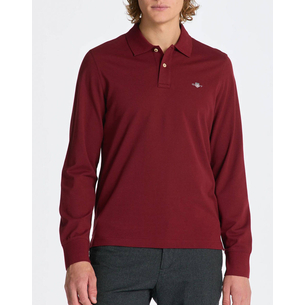 Product GANT ΜΠΛΟΥΖΑ ΜΜ REG SHIELD LS PIQUE RUGGER base image