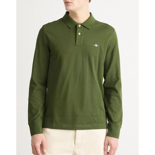 Product GANT ΜΠΛΟΥΖΑ ΜΜ REG SHIELD LS PIQUE RUGGER base image