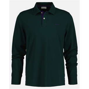 Product GANT ΜΠΛΟΥΖΑ ΜΜ REG CONTRAST PIQUE LS POLO base image