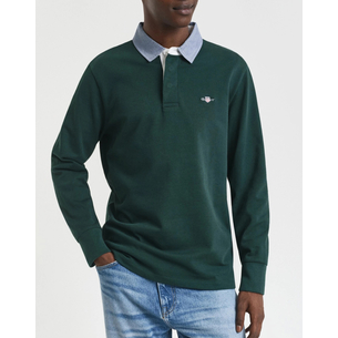 Product GANT ΜΠΛΟΥΖΑ ΜΜ REG CHAMBRAY HEAVY RUGGER base image