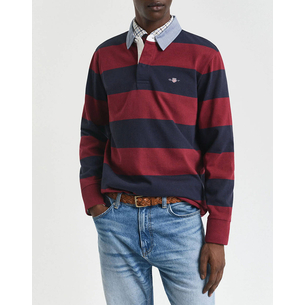Product GANT LS REG CHAMBRAY STRIPE HEAVY RUGGER SHIRT base image
