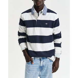 Product GANT ΜΠΛΟΥΖΑ ΜΜ REG CHAMBRAY STRIPE HEAVY RUGGER base image