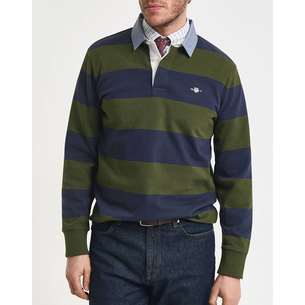 Product GANT ΜΠΛΟΥΖΑ ΜΜ REG CHAMBRAY STRIPE HEAVY RUGGER base image