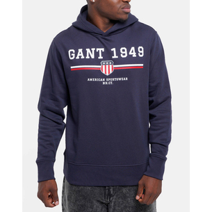 Product GANT LS GRAPHIC HOODIE base image