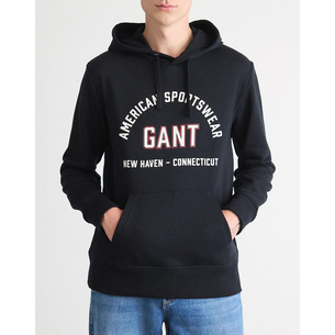 Product GANT LS PRINTED GRAPHIC HOODIE base image