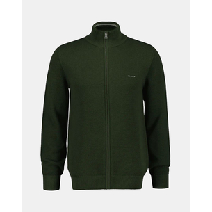 Product GANT ΖΑΚΕΤΑ ΠΛΕΚΤΗ COTTON PIQUE ZIP CARDIGAN base image