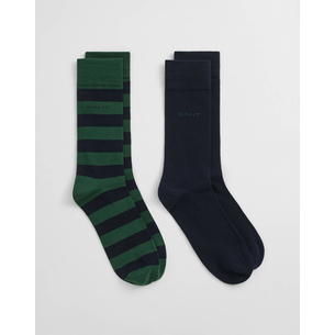 Product GANT ΚΑΛΤΣΕΣ ΣΕΤ 2 ΤΕΜ BARSTRIPE AND SOLID SOCKS 2-PACK base image