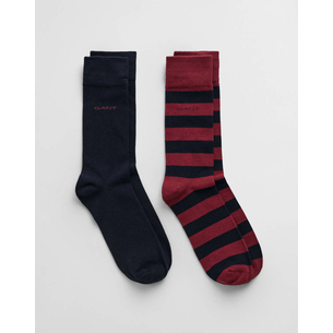Product GANT ΚΑΛΤΣΕΣ ΣΕΤ 2 ΤΕΜ BARSTRIPE AND SOLID SOCKS 2-PACK base image