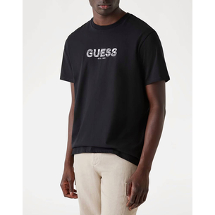 Product GUESS SS BSC GUESS EMBROIDERY LOGO T-SHIRT MEN base image