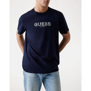 Product GUESS SS BSC GUESS EMBROIDERY LOGO T-SHIRT MEN base image