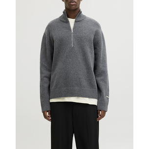 Product JACK&JONES JORNORREBRO KNIT HALF ZIP SN base image