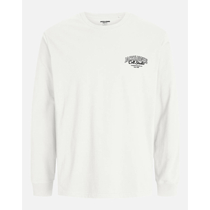 Product JACK&JONES JJMAKOTO TEE LS CREW NECK base image