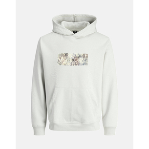 Product JACK&JONES JCOSTANCE TEXT PRINT SWEAT HOOD base image
