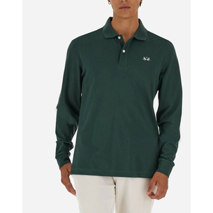 Product LAMARTINA POLO SHIRT MAN L/S POLO PIQUET STRETCH base image