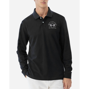 Product LAMARTINA POLO SHIRT MAN L/S POLO PIQUET STRETCH base image