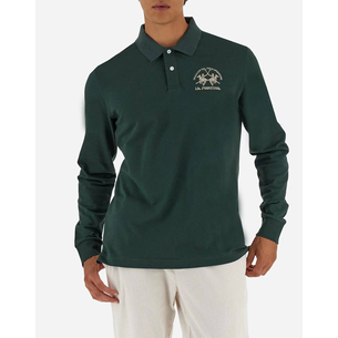 Product LAMARTINA POLO SHIRT MAN L/S POLO PIQUET STRETCH base image