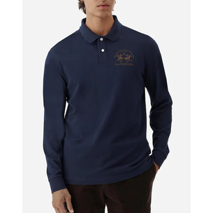 Product LAMARTINA POLO SHIRT MAN L/S POLO PIQUET STRETCH base image