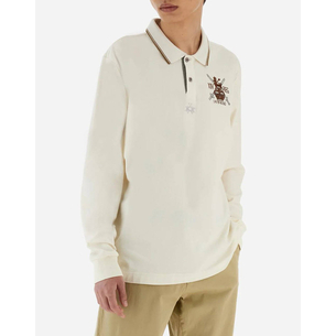 Product LAMARTINA MAN POLO L/S PIQUET STRETCH base image
