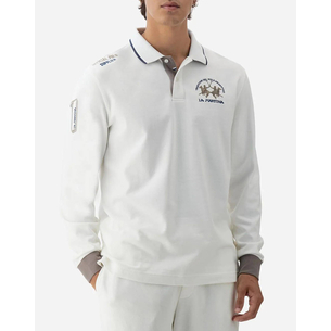 Product LAMARTINA POLO SHIRT MAN L/S POLO HEAVY JERSEY base image