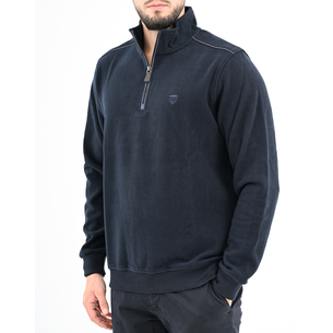 Product LEXTON POLO ZIP SWEATSHIRT 70% COTTON-30% POLYESTER. base image
