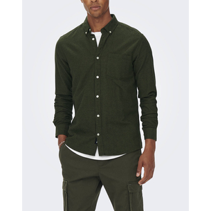Product ONLY&SONS  ONSNIKO LS MELANGE SHIRT base image