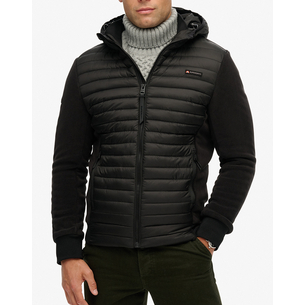 Product SUPERDRY D1 SDSW HOOD STORM FLEECE HYBRID JKT JACKET MEN base image