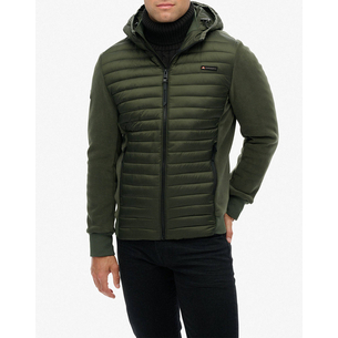 Product SUPERDRY  D1 SDSW HOOD STORM FLEECE HYBRID JKT ΜΠΟΥΦΑΝ ΑΝΔΡΙΚΟ base image