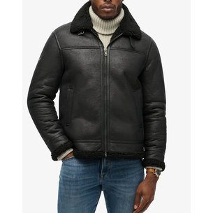 Product SUPERDRY  D2 OVIN FAUX SHEARLING AVIATOR JACKET ΜΠΟΥΦΑΝ ΑΝΔΡΙΚΟ base image