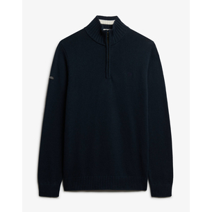 Product SUPERDRY  D1 OVIN COTTON HALF ZIP KNIT ΠΛΕΚΤΟ ΑΝΔΡΙΚΟ base image