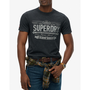 Product SUPERDRY D2 OVIN HERITAGE BRAND RELAXED TEE MEN'S base image
