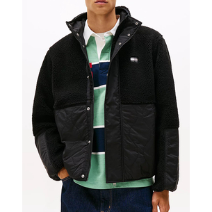 Product TOMMY JEANS TJM ESSENTL MIX TEDDY JACKET EXT base image