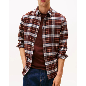 Product TOMMY JEANS TJM REG FLANNEL CHECK SHIRT EXT base image