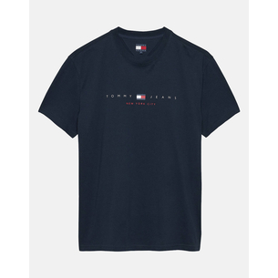 Product TOMMY JEANS TJM REG FLAG LINEAR SS TEE EXT base image