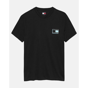 Product TOMMY JEANS TJM SLIM POP COLOR FLAG TEE EXT base image