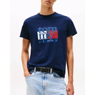 Product TOMMY JEANS TJM SLIM RWB FLAG TEE EXT base image