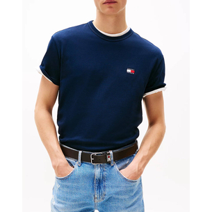 Product TOMMY JEANS TJM REG BADGE TEE EXT base image