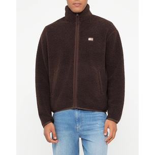 Product TOMMY JEANS TJM RLX BADGE FZ TEDDY base image