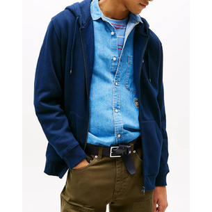 Product TOMMY JEANS TJM REG S FLAG ZIP THRU base image