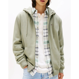 Product TOMMY JEANS TJM REG S FLAG ZIP THRU base image