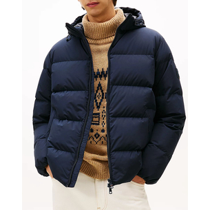 Product TOMMY HILFIGER DOWN HOODED PUFFER JKT base image