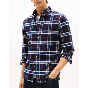 Product TOMMY HILFIGER BRUSHED OXFORD CHECK RF SHIRT base image